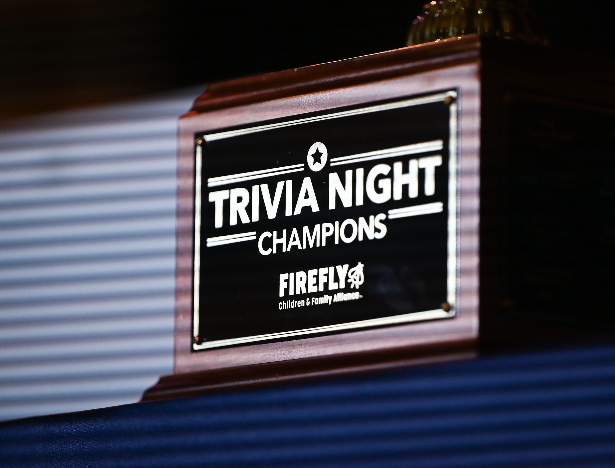 15TH ANNUAL TRIVIA NIGHT PRESENTED BY DELTA FAUCET COMPANY - Firefly ...